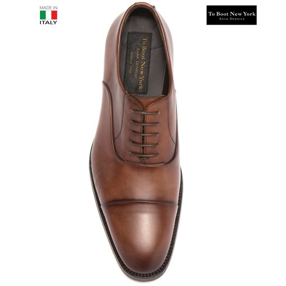 To Boot New York Brown Leather Men's Oxford - Picture 4 of 8